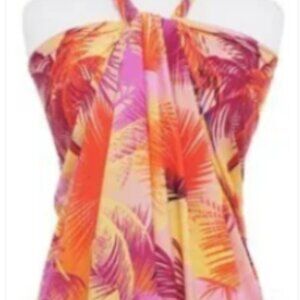 Sarong Pareo  Wrap Dress Yellow-Orange Designs 100% Terry…